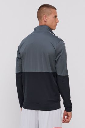 Under Armour hanorac de antrenament Pique barbati, culoarea maro, neted