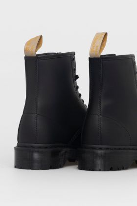 Dr. Martens bocanci Bex Mono Vegan 1460 Bex Mono femei, culoarea negru, cu toc plat 27032001