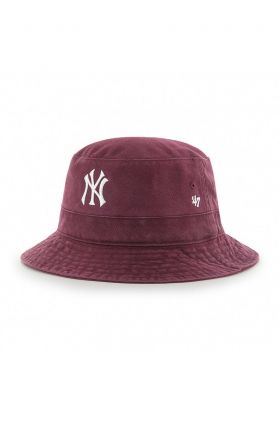 47brand pălărie MLB New York Yankees culoarea violet, bumbac