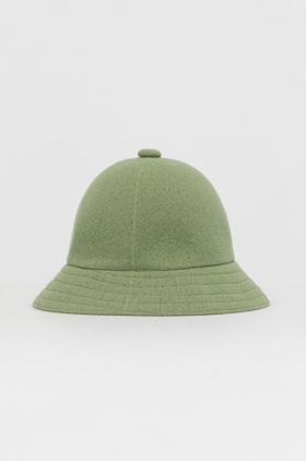 Kangol Pălărie culoarea verde, de lână