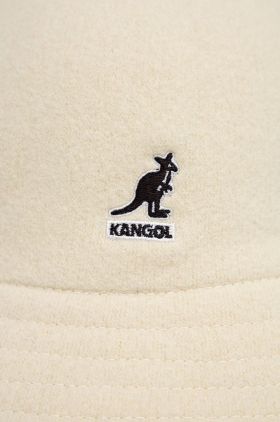 Kangol pălărie de lână culoarea bej, de lână K3451.WH103-WH103