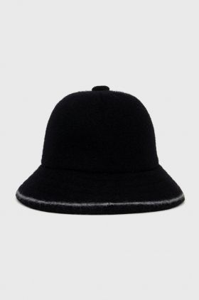 Kangol pălărie de lână culoarea negru, de lână K3181ST.BO013-BO013