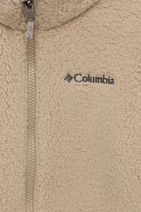 Columbia Bluză copii culoarea galben, material neted