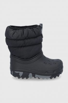 Crocs Cizme de iarnă copii culoarea negru