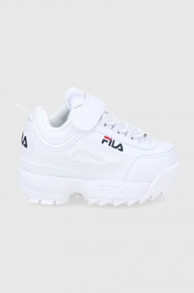 Fila Pantofi copii culoarea alb