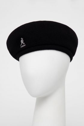 Kangol beretă culoarea negru, de lână K3107ST.BK001-BK001