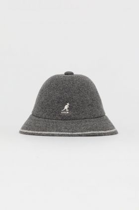 Kangol pălărie culoarea gri, de lână K3181ST.FO039-FO039