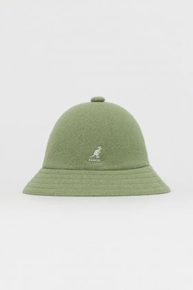 Kangol Pălărie culoarea verde, de lână