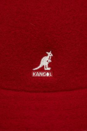 Kangol Pălărie de lână culoarea rosu, de lână