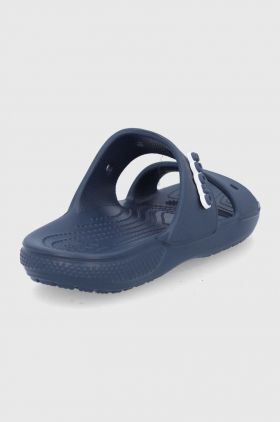 Crocs papuci Classic Sandal culoarea bleumarin 206761