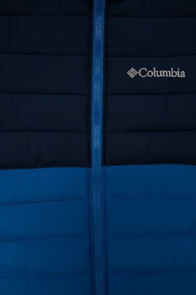 Columbia geaca copii culoarea albastru marin