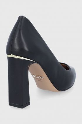 Aldo Pantofi de piele culoarea negru