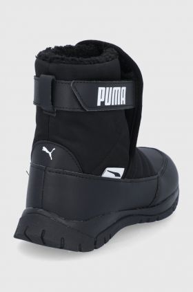 Puma cizme de iarna pentru copii Puma Nieve Boot WTR AC PS culoarea verde