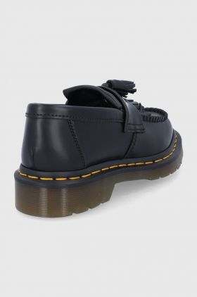 Dr. Martens mocasini de piele culoarea negru 22209001-Black.Smoo