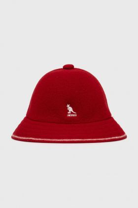 Kangol Pălărie de lână culoarea rosu, de lână