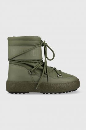 Moon Boot cizme de iarnă bărbați, culoarea verde 24400500.MB.MTRACK.TUBE-DARKGREY