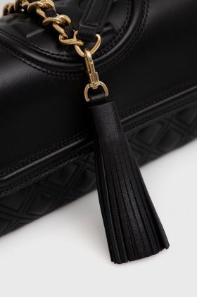 Tory Burch Poșetă de piele culoarea negru