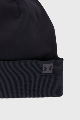 Under Armour Căciulă 1365930 culoarea negru, din tesatura neteda