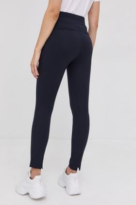 Spanx Colanți femei, culoarea albastru marin, material neted