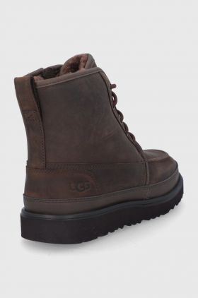 UGG ghete de piele barbati, culoarea maro