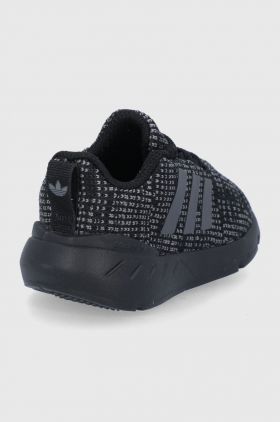 Adidas Originals Pantofi copii Swift Run 22 El I GW8167 culoarea negru