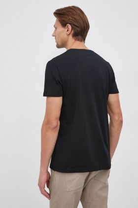 Pepe Jeans Tricou Original bărbați, culoarea negru, cu imprimeu