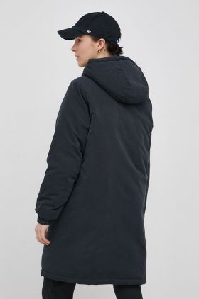 Volcom Geacă culoarea negru, de iarnă, oversize