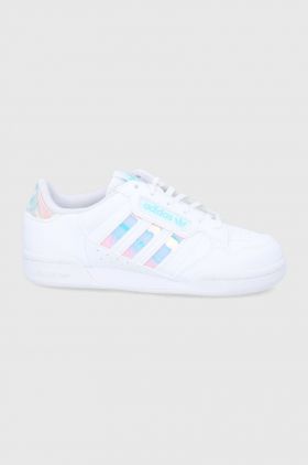 adidas Originals sneakers copii Continental 80 Stripes GZ3255 culoarea alb