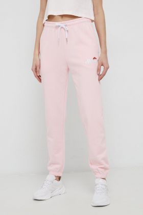 Ellesse Pantaloni femei, culoarea roz, material neted SGK13459-011