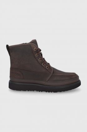 UGG ghete de piele barbati, culoarea maro