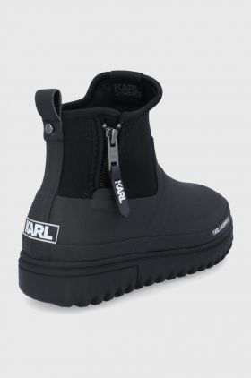 Karl Lagerfeld pantofi Vostok barbati, culoarea negru