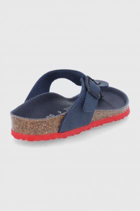 Birkenstock slapi copii culoarea albastru marin