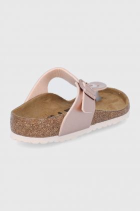 Birkenstock slapi copii culoarea auriu