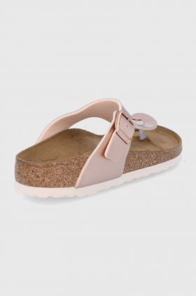 Birkenstock slapi copii culoarea auriu