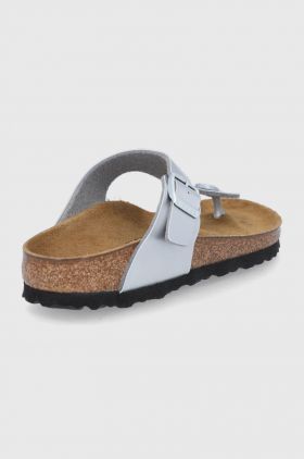 Birkenstock slapi copii culoarea argintiu