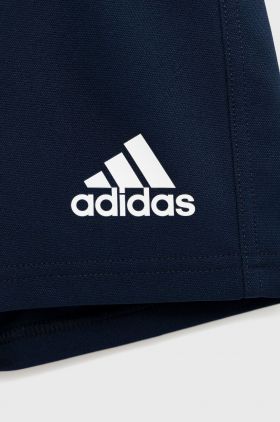 Adidas Performance Pantaloni scurți copii GI7640 culoarea albastru marin, talie reglabila