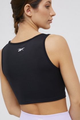 Reebok top de antrenament H51862 culoarea negru