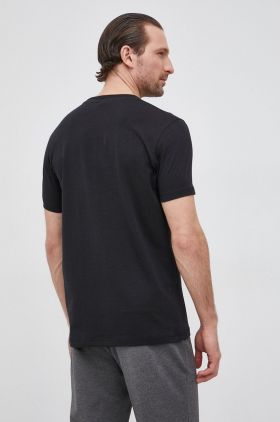 Joop! Tricou bărbați, culoarea negru, cu imprimeu