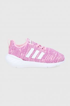 Adidas Originals Pantofi copii Swift Run 22 GW8185 culoarea roz