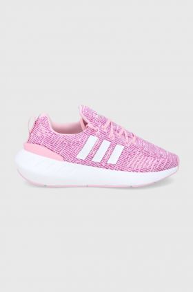 adidas Originals sneakers copii Swift Run 22 GW8177 culoarea roz