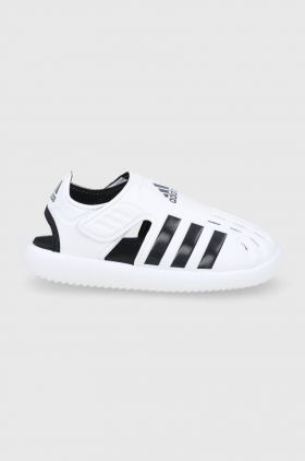 adidas sandale copii GW0387 culoarea alb