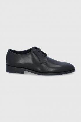 Joop! pantofi de piele barbati, culoarea negru