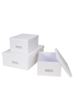 Bigso Box of Sweden - set de cutii de depozitare Inge (3-pack)