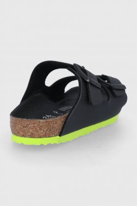 Birkenstock slapi copii culoarea negru