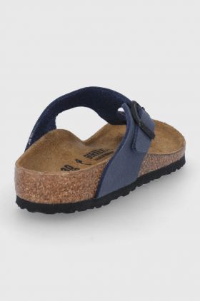 Birkenstock slapi copii culoarea albastru marin