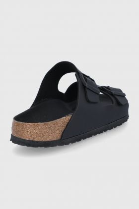 Birkenstock papuci Arizona bărbați, culoarea negru 1019098-Black