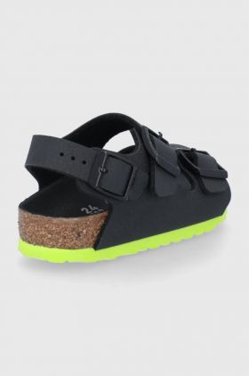 Birkenstock sandale copii culoarea negru