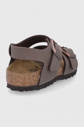 Birkenstock sandale copii culoarea maro