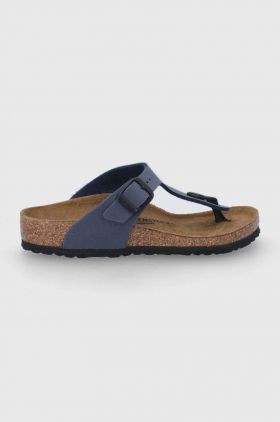 Birkenstock slapi copii culoarea albastru marin