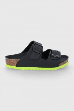 Birkenstock slapi copii culoarea negru